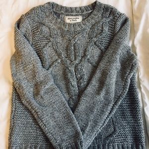 Grey A&F sweater